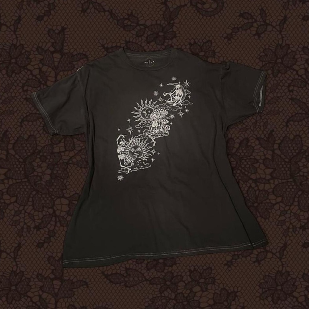 Black Graphic Tee